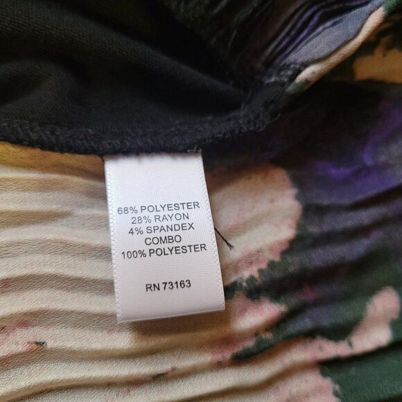 Melissa Paige Womens Pleated Bottom Tunic Top Blouse Shirt Sz M NWT - Picture 7 of 8